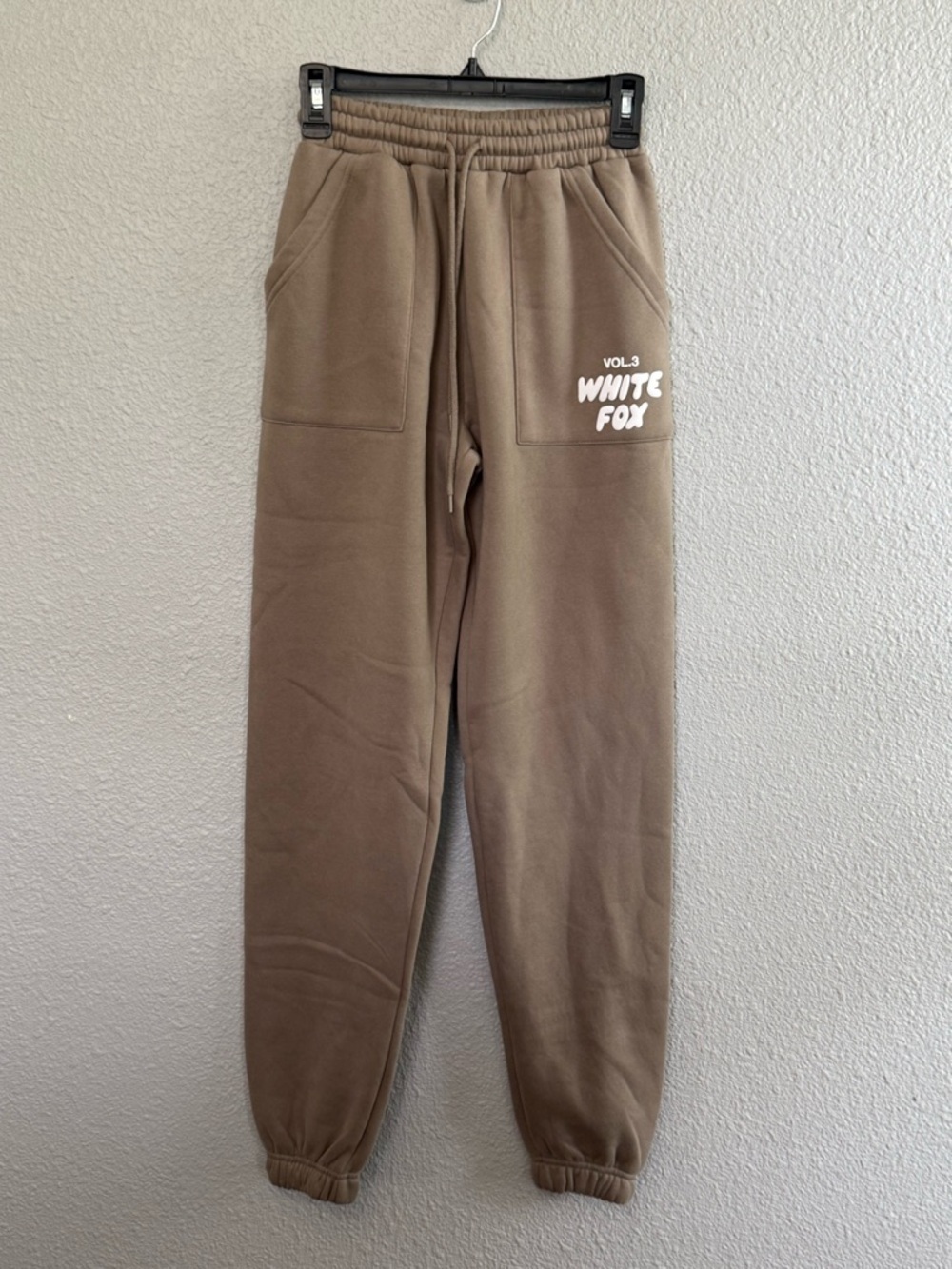 White Fox Vol.3 Logo Joggers Size XXS